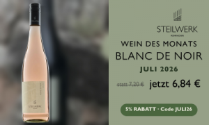Angebot Steilwerk Rohracker für Wein des Monats Juli