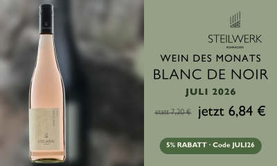 Angebot Steilwerk Rohracker für Wein des Monats Juli