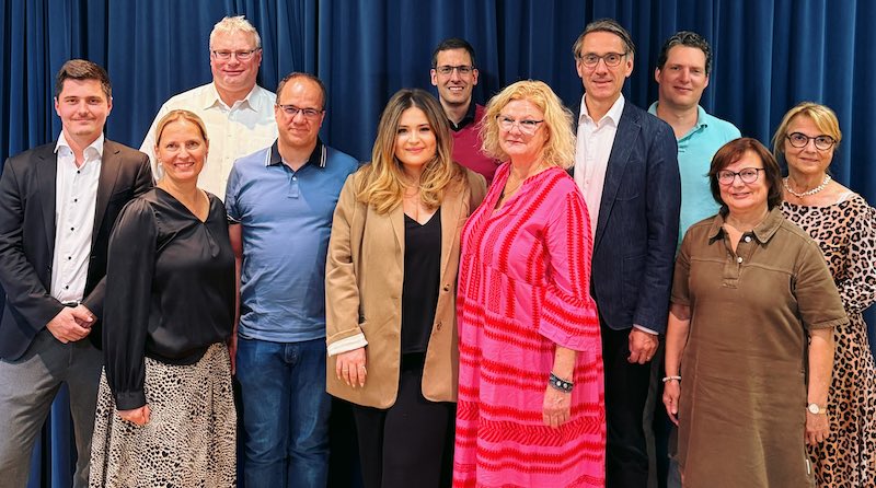 Gruppenfoto des Vorstands der CDU Sillenbuch am 20.7.2026