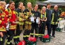 Siegerinnen beim Turmlauf der Feuerwehren